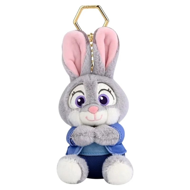 12cm Disney Zootopia Juddy Nick Sloth Finnick Nibbles Plüsch-Anhänger Mädchen Rucksack Taschen Gefüllte Schlüsselanhänger Niedliche Plüsch-Schlüsselringe