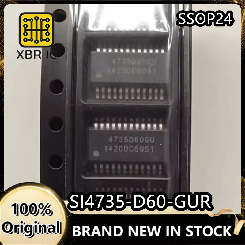 

(3/10 pieces) SI4735-D60-GUR 4735D60GU SSOP24 pin chip New original authentic spot fast delivery
