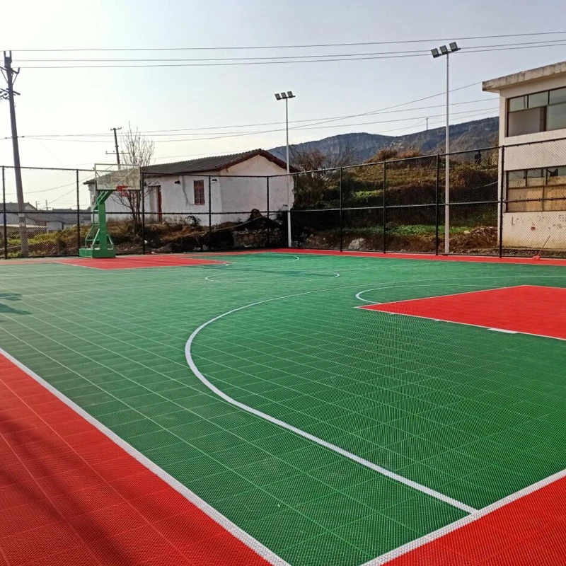 

Beable Easy Install Interlocking Floor Tiles For Multi-Purpose Sports Courts Basketball Court Ground With Lines And LOGO