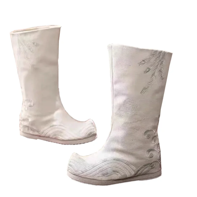 Heaven Official Blessing Xie Lian Mo Dao Zu Sshi Lan Wangji Cosplay Shoes Boot HanFu Role Play Ancient Halloween Carnival Party