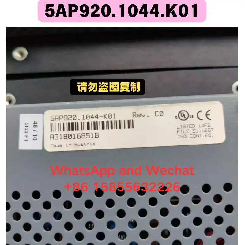

Used display 5AP920.1044.K01 Functional test OK Quick delivery