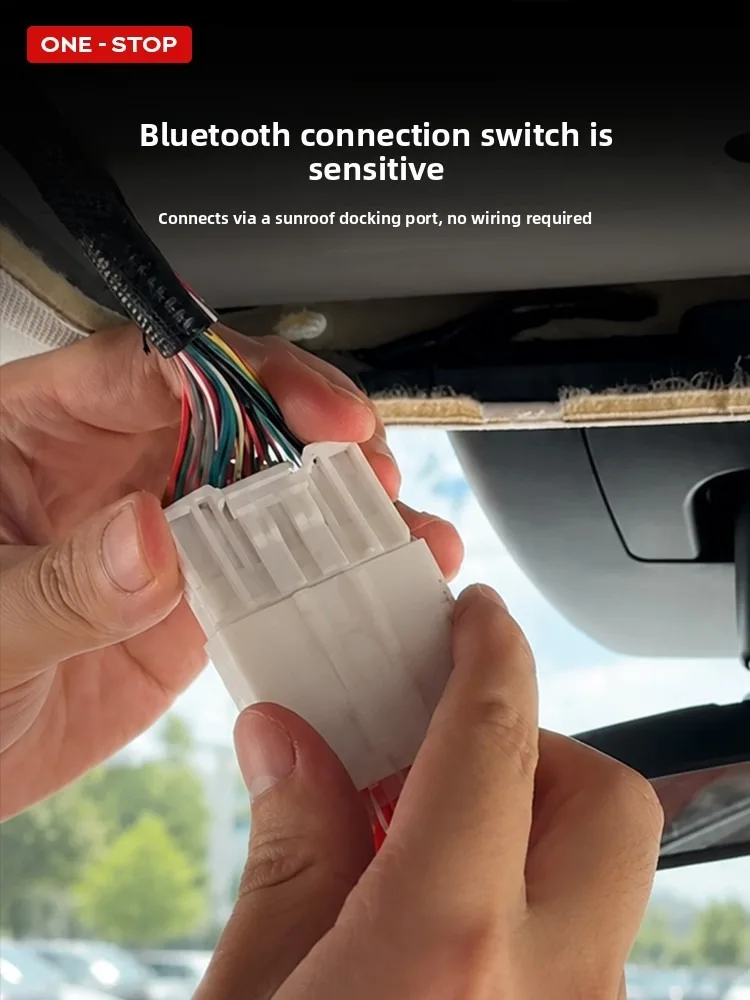 For Toyota Sienna Granvia 2021-2024 Electric Side Door Switch Button Power Sliding Door Handle Modification Interior Accessories - view 3
