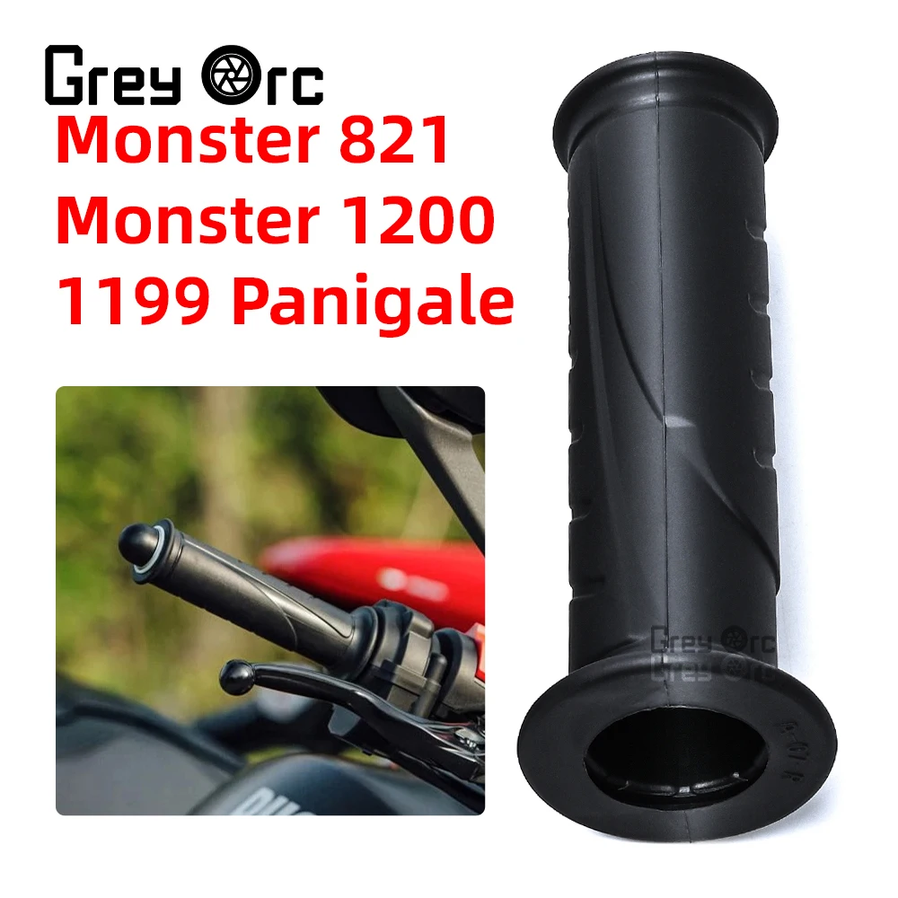High Quality Rubber Motorcycle Handlebar Grip Cover for Ducati Monster Panigale V4 V4S V4R Anti-Slip Wear-Resistant Comfortable