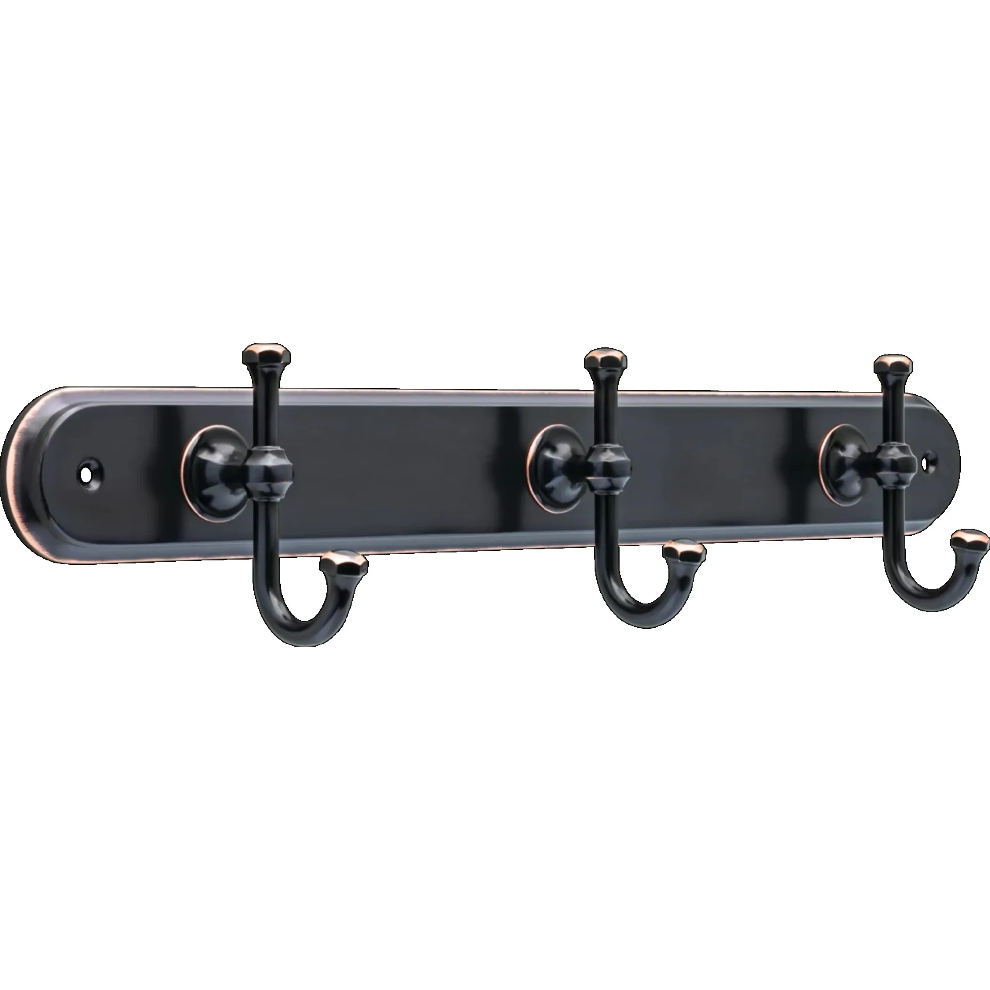 

18 Hook Rack with 3 Hooks Oil Rubbed Bronze