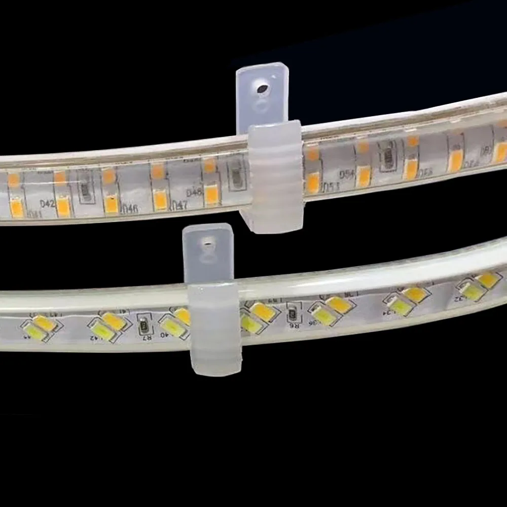 

Fix Clips Led Connector Plastic Buckle Cob Led Lighting Mounting Fastener Accessories for 110V 220V Rgb 2812B Neon Strip Lights