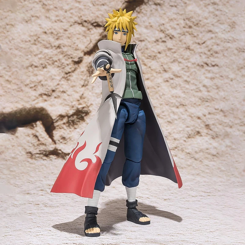 Shf ナルト疾風伝フィギュア四代目火影波風ミナトアクションフィギュア