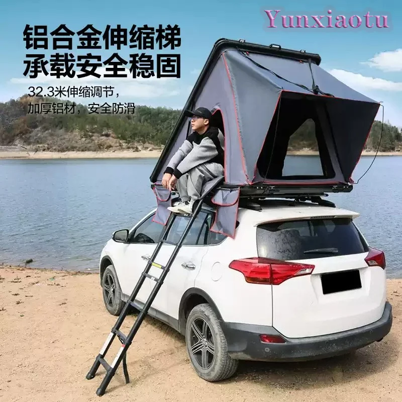 Hot Selling Cheap Traveling Waterproof Hard Shell Camp Outdoor Car Roof Top Tent with Aluminum Frame Customized