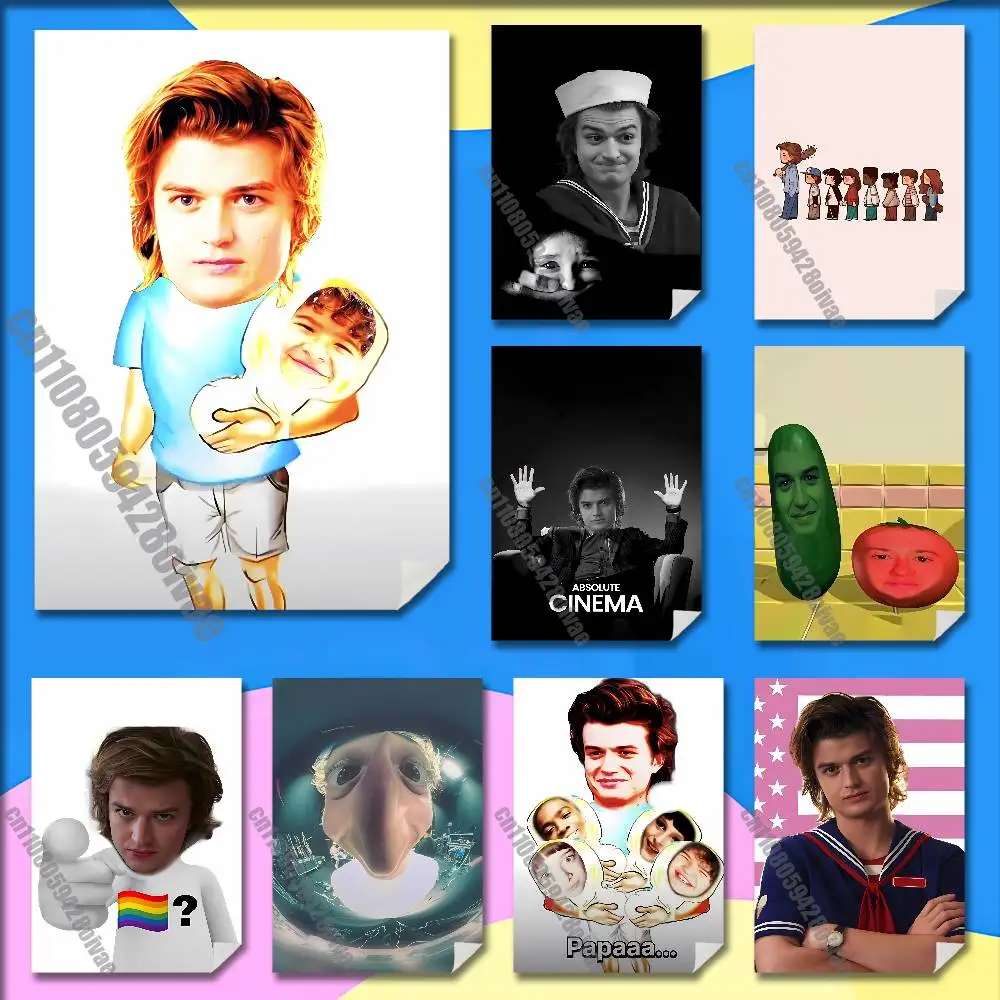 Постер с изображением американского актёра Дж. Джо Кирри, настенные фрески для дома, 21x30 см, самоклеящаяся декоративная наклейка, обложка Playbill