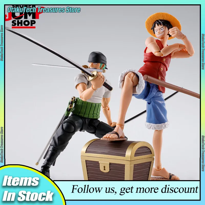 

Коллекционная фигурка One Piece Bandai Tamashii Nations Shfiguarts Monkey D. Luffy Adventure Prelude Zoro 1/12, модель, игрушка, подарок