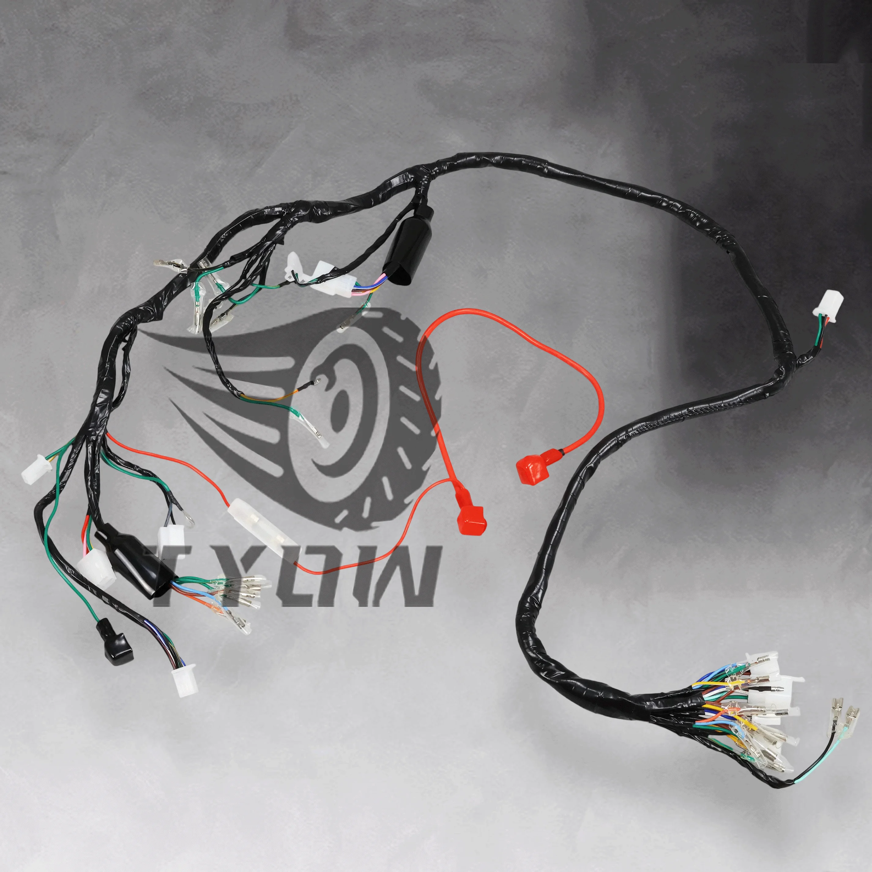 Arnés de cableado completo DAX moto electrique cableado de para honda Dax 70 CT70 ST70 accesorio de bicicleta