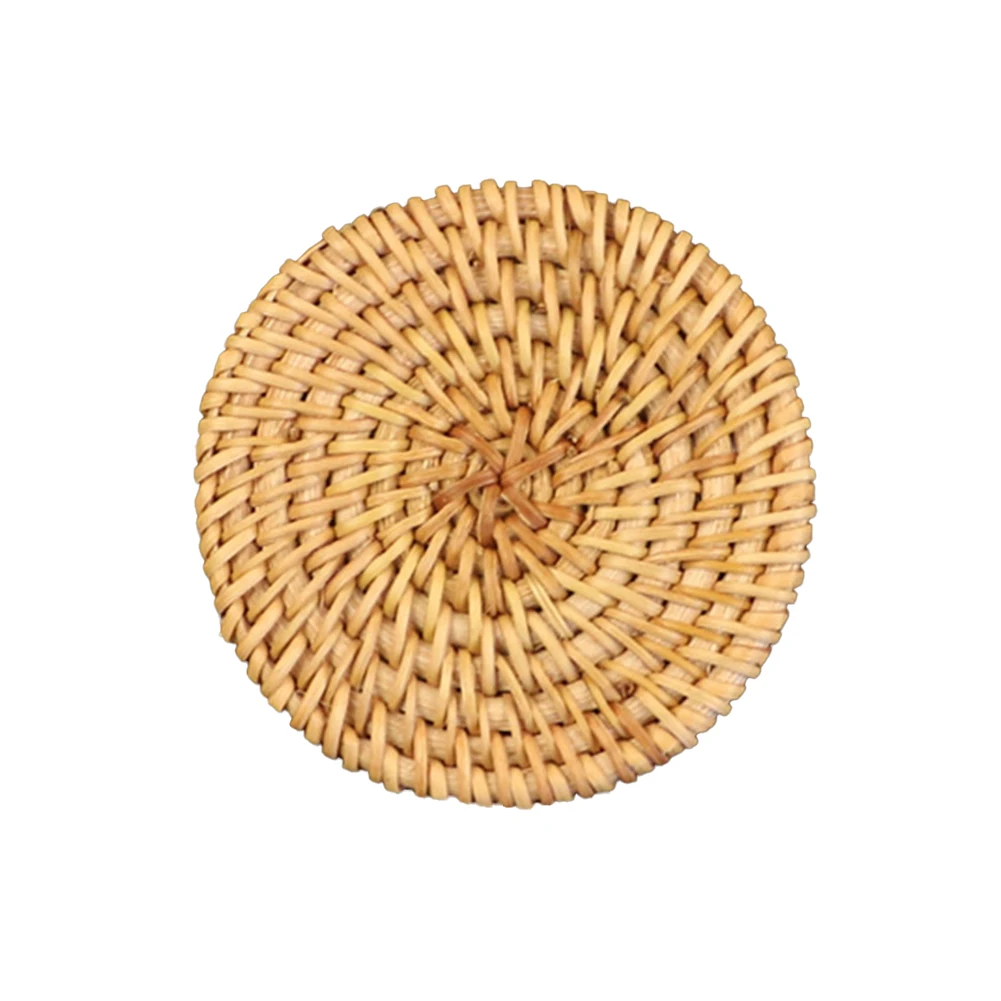 Straw Placemats Insulation Pads Home Entertaining Dining Experience Easy Maintenance Environmentally Friendly For Bowls