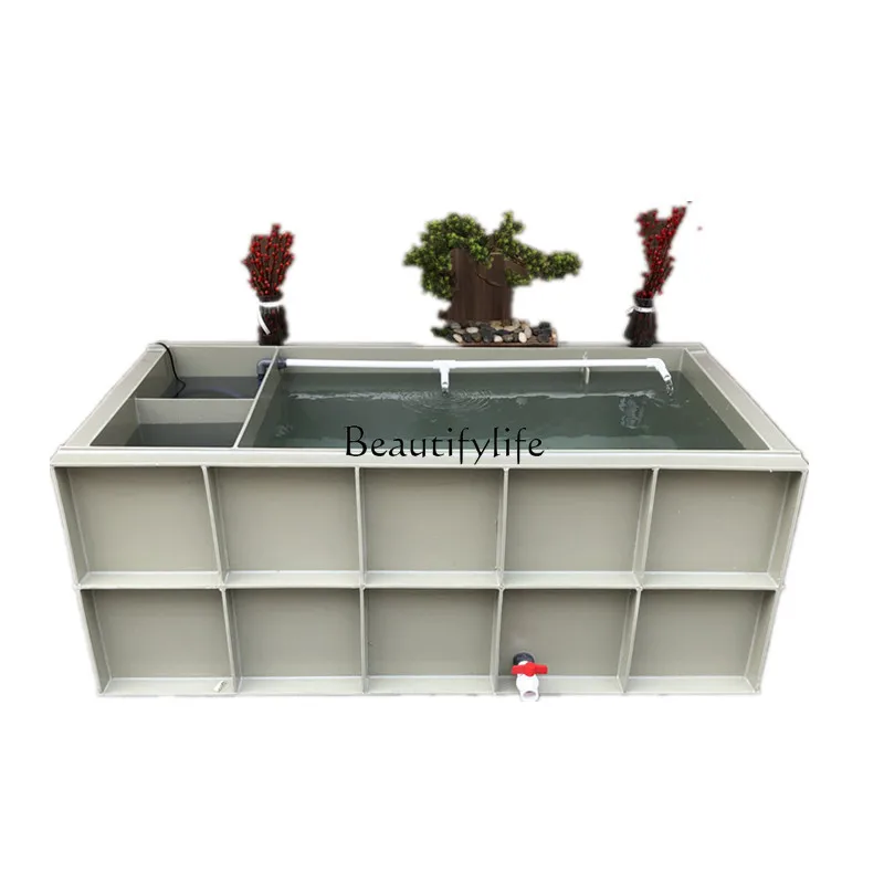 

Pp Plastic Plate Filter Box Large Ornamental Traditional Fermination VAT Koi Pond