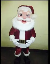 New Adult Hot Sale Cute Santa Claus Snowman Cartoon Mascot Costume Plush Christmas Fancy Dress Halloween Mascot Costume