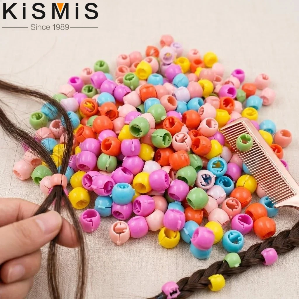 100PCS Pastel Hair Claw Clips Beaded Hairpins for Women Plastic Hair Accessories Minimalist Bulk Hair Clips Gift Box