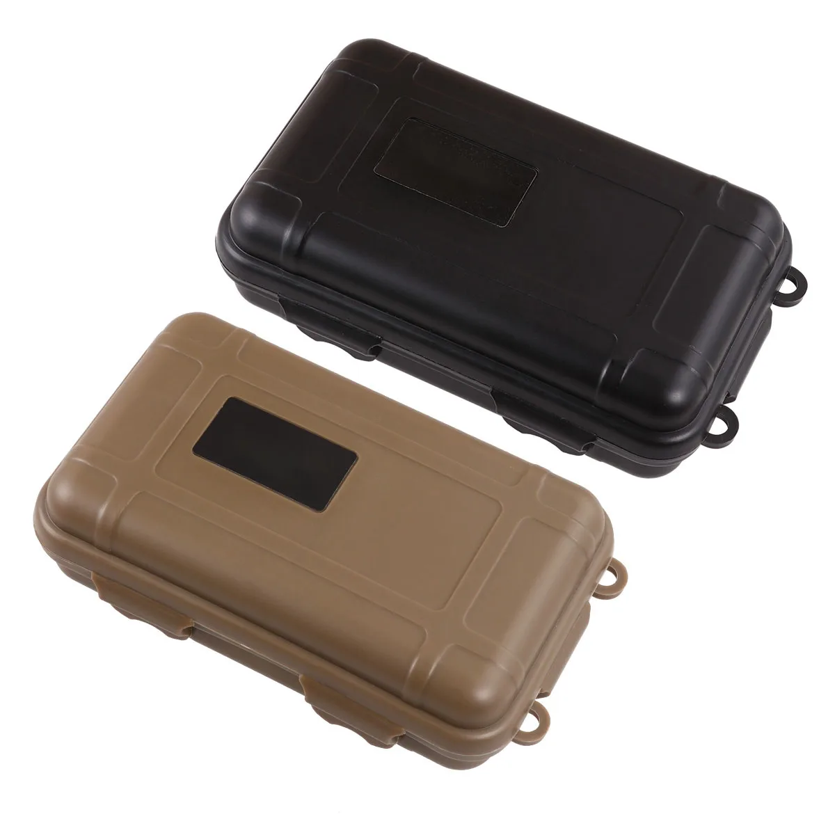 

2 Pcs Box Case Waterproof Boxes Boating Tools Watertight Multipurpose