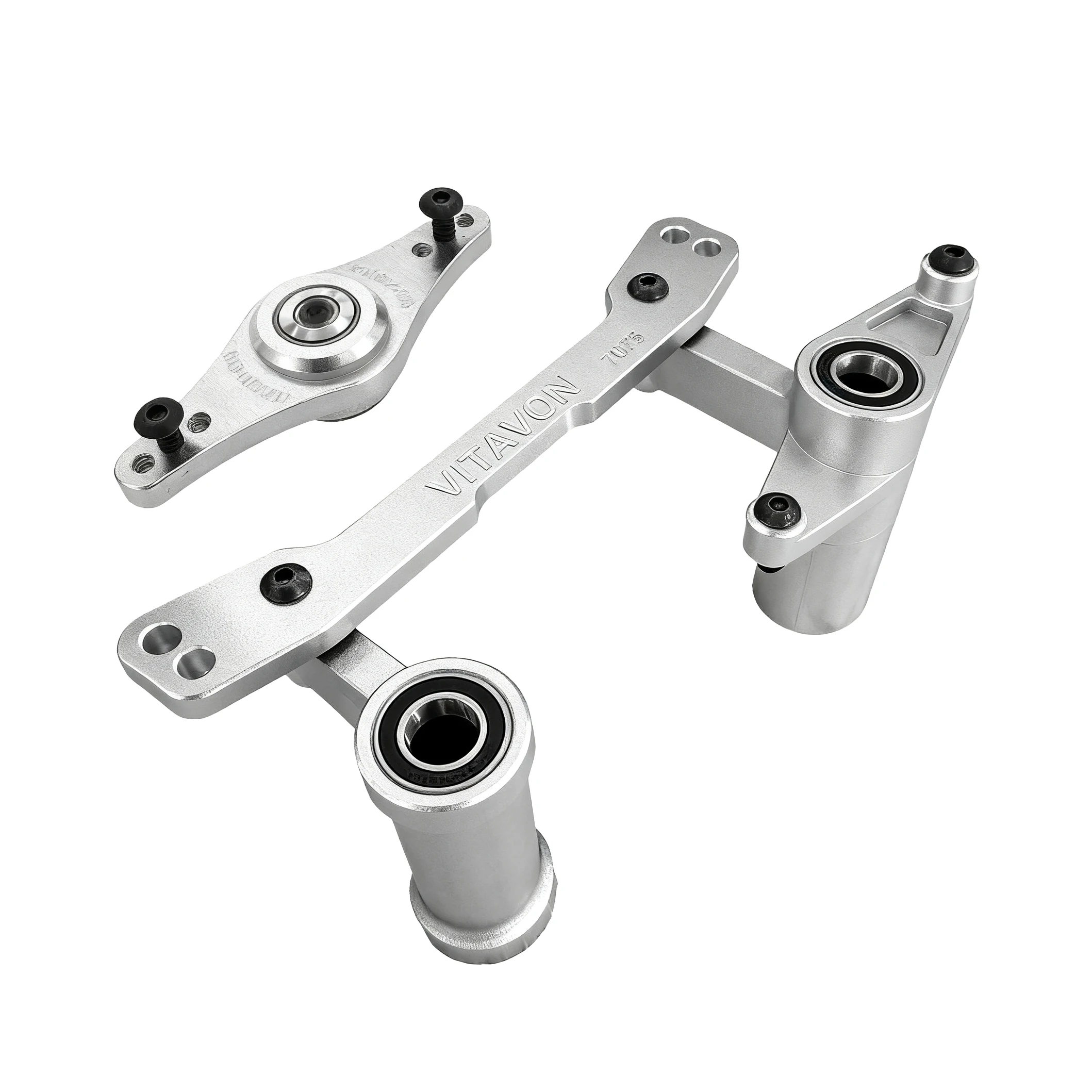 مع إعادة تصميم Vitavon نظام كرنك الجرس LOSI 5T 2.0 V2 مع مثبط مؤازر زنبركي #2