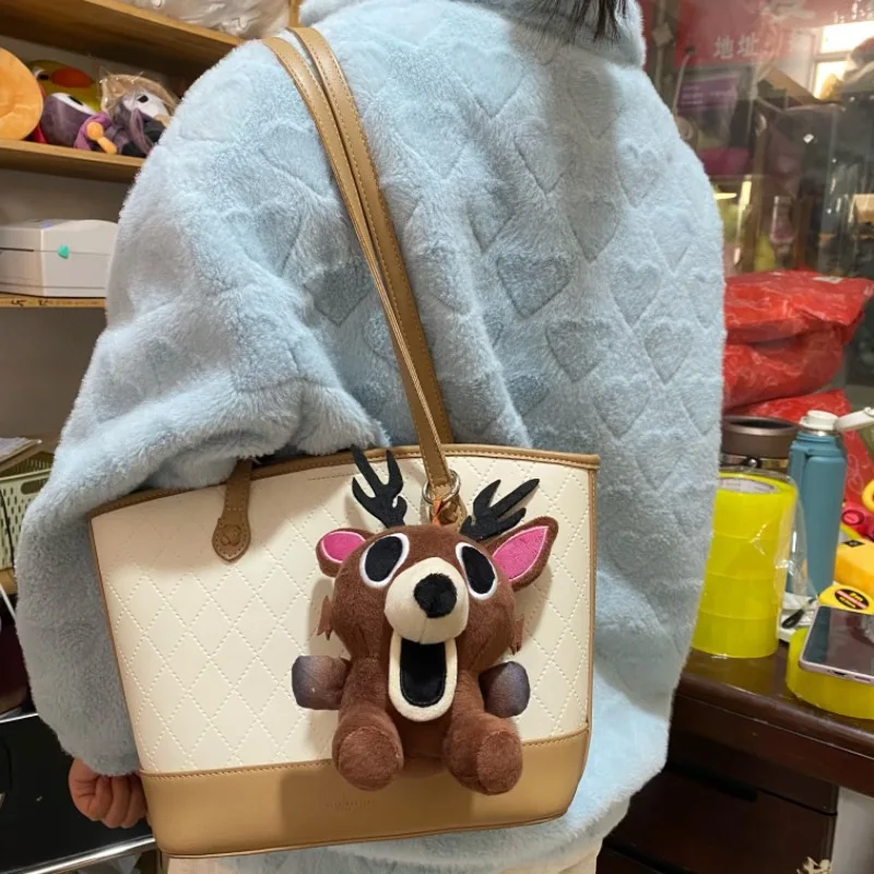 

New 99 Nights Elk Cute Plush Pendant Doll In The 2025 Forest Elk Doll Christmas Decoration Gift