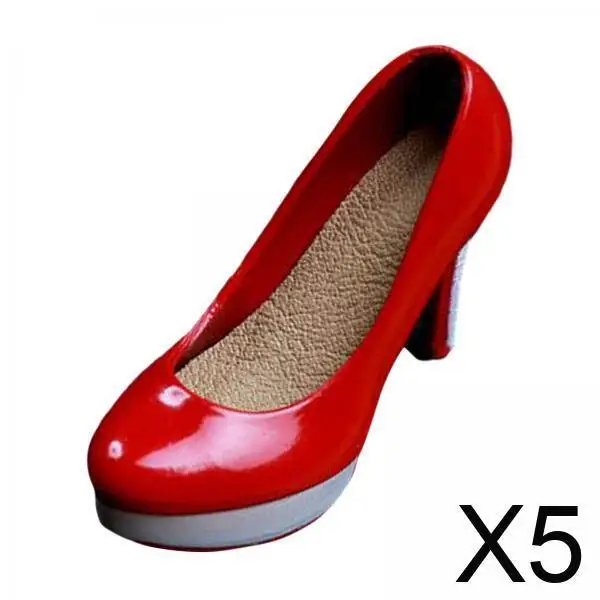 

5x 1:6 Scale Miniature Bridal , Heeled Accessories for 12'' Female Dolls