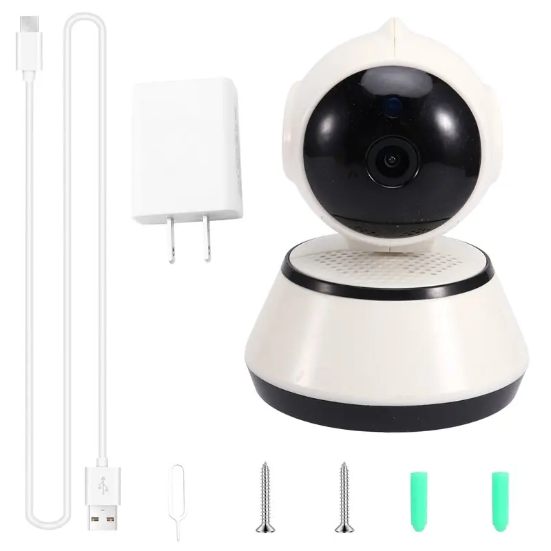 New Tech Shaking Head Machine Wireless Surveillance HD Camera Home Wifi Network Intelligent High Definition Indoor Probe Monitor