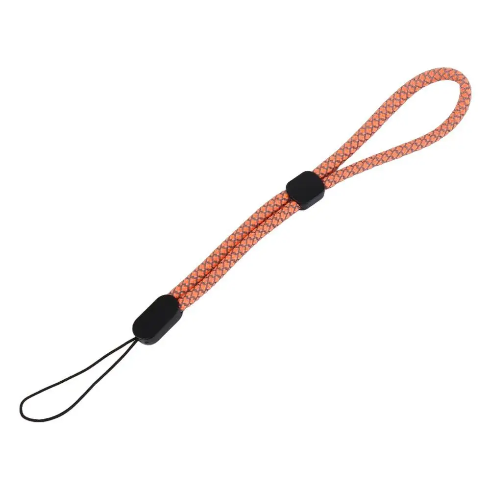 Fluorescent Cell Phone Strap Adjustable Wrist Straps Mobile Phone Chain Hanging Rope Anti-lost Phone Wrist Lanyard DSLR Camera