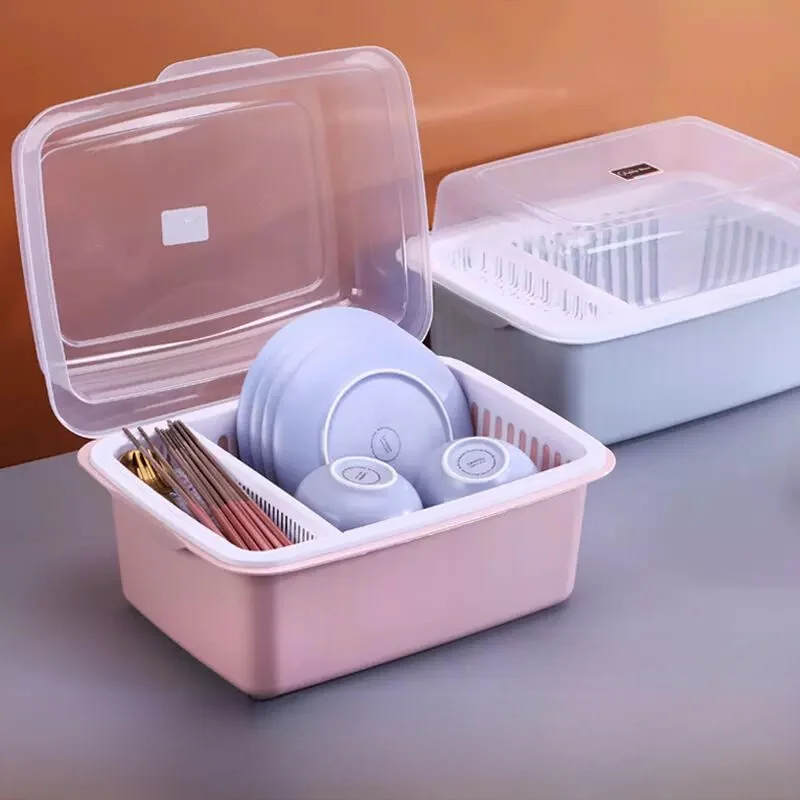 kitchen-storage-box-dishware-holder-cabinet-drain-bowl-rack-home-use-covered-utensils-shelf-card-holder-style