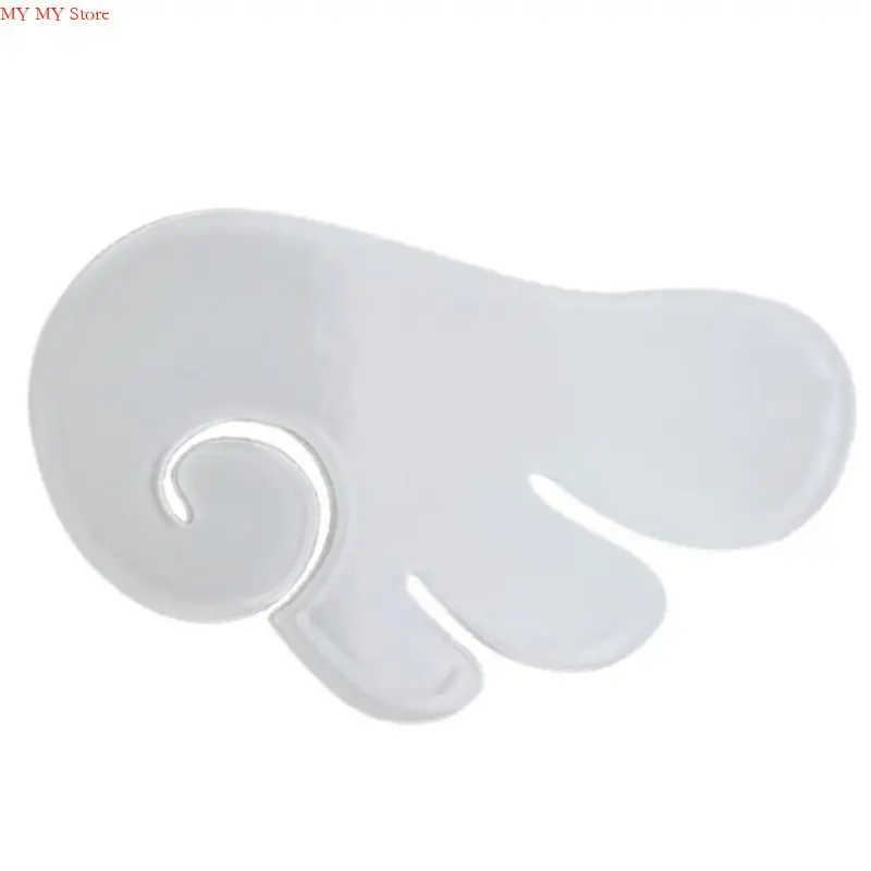 N1he Angel Wing Hair Clip Acrylic Fantasy Hairpin for Women Girls Party Wedding