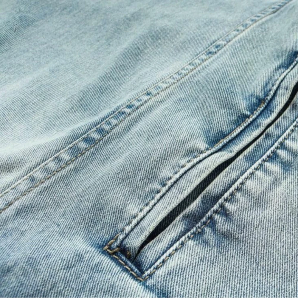 Women Gothic Denim Hoodie Cross Print Oversized Distressed Y2K Aesthetic Streetwear Autumn Winter Loose Fit Graphic Hooded tops