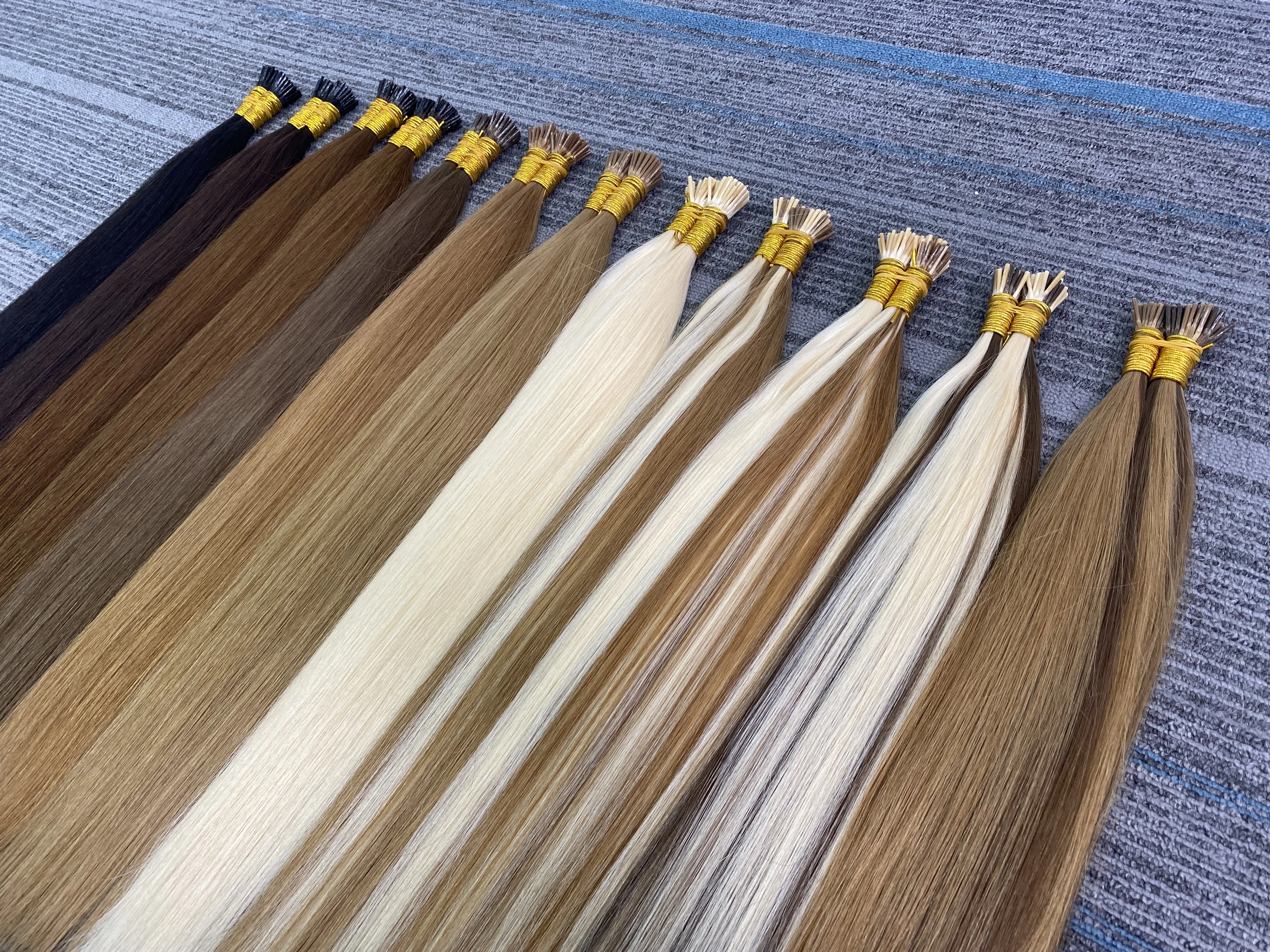 Shinehair-Extensions de Cheveux Brésiliens Naturels Lisses, Article de 18 à 30 Pouces, Couleur Blond 613