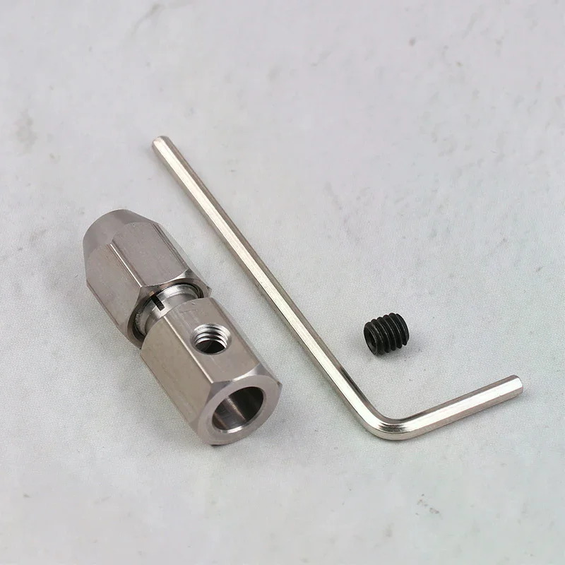 1Set 3.17/4/5/6mm Flexible Coupling Stainless Steel Flex Collet Coupler For DIY Model Electric Boat Parts