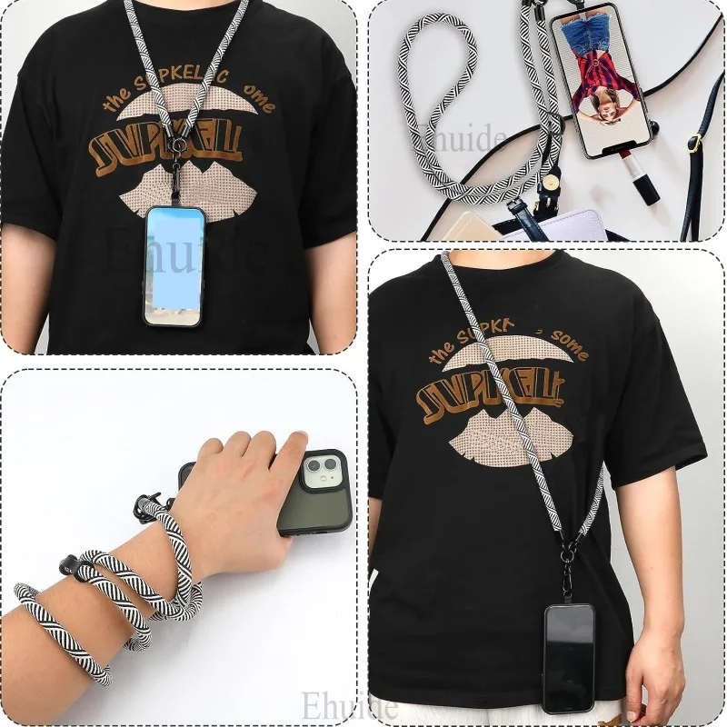 Multifunctional Cell Phone Lanyard Adjustable Strap