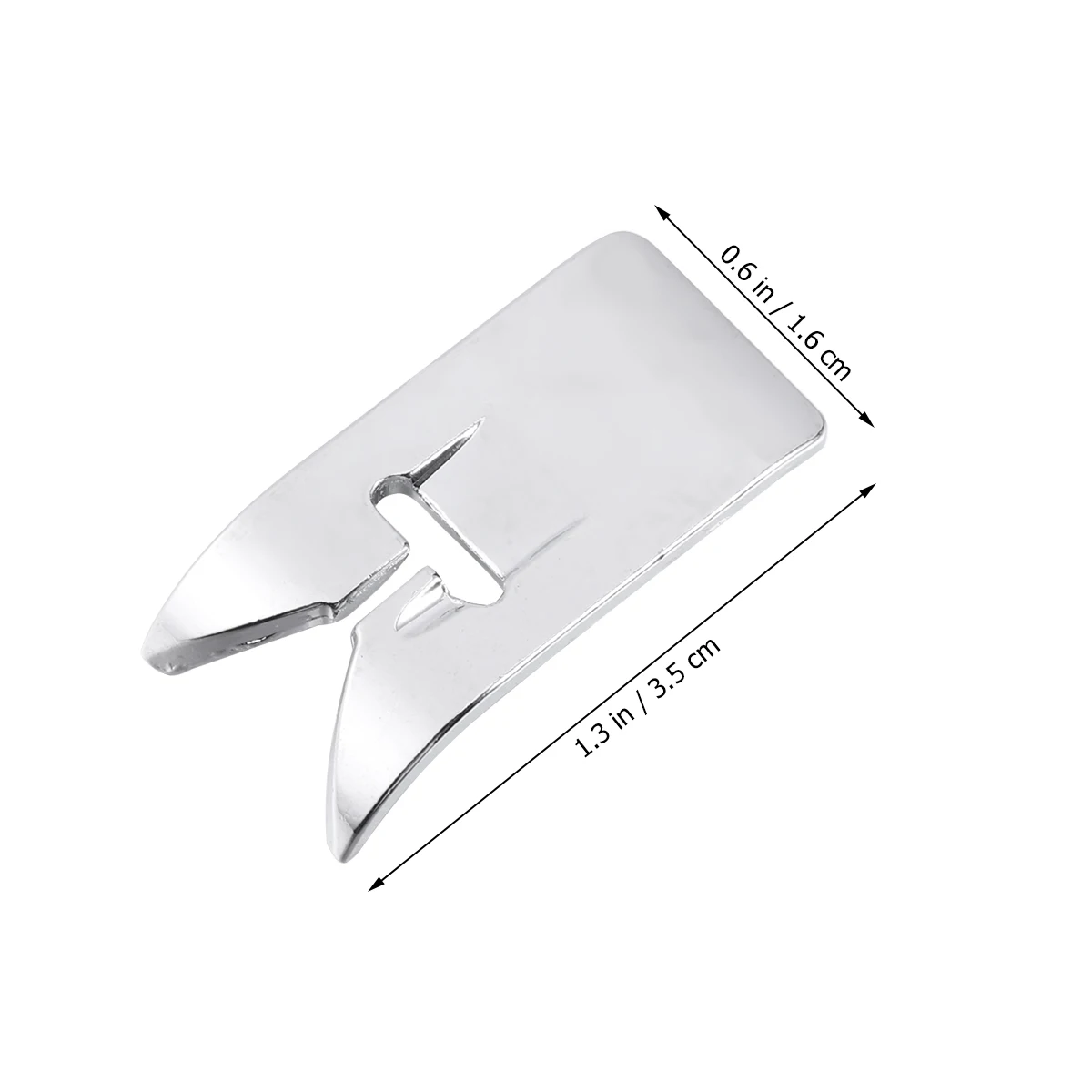 

Sewing Machine Presser Foot Durable Metal Straight Stitch Snap Fits Brands Brother Singer