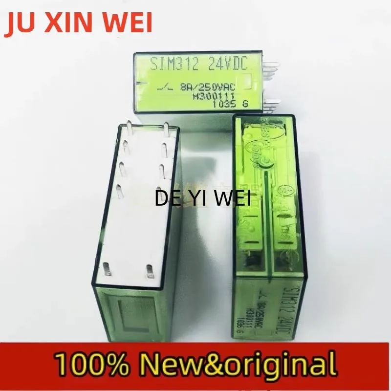 

Совершенно новое оригинальное защитное реле SIM312 SRD-SIM4 24VDC 10pin 8A