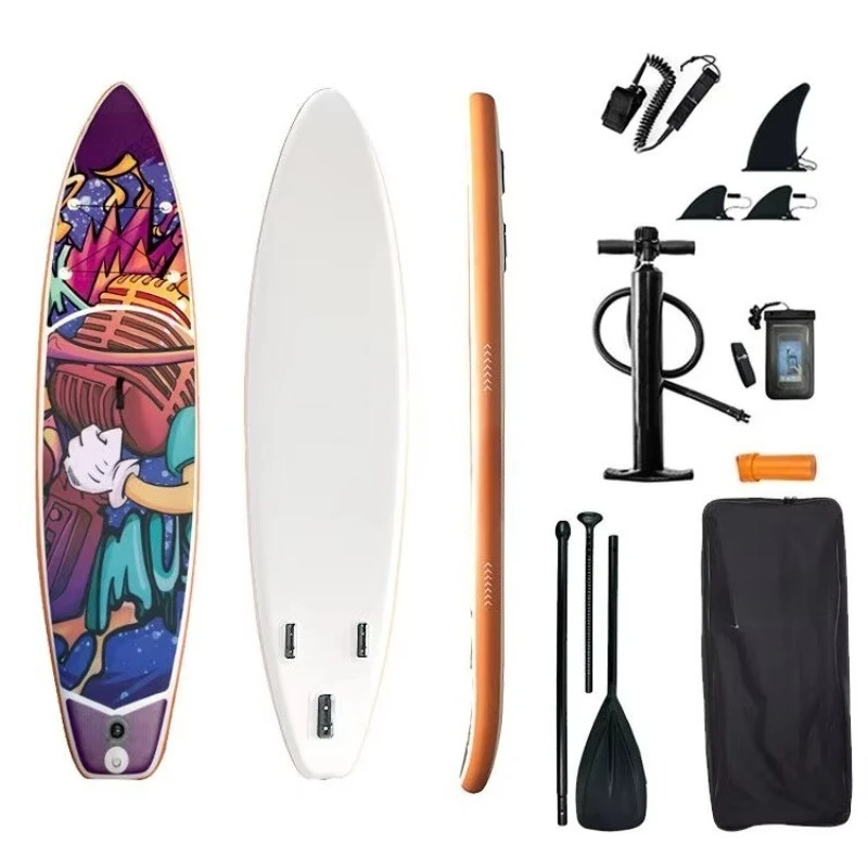 

2024 New Design Portable Surfboard Stand Up Paddle Board Gonflable Paddle Surf Board