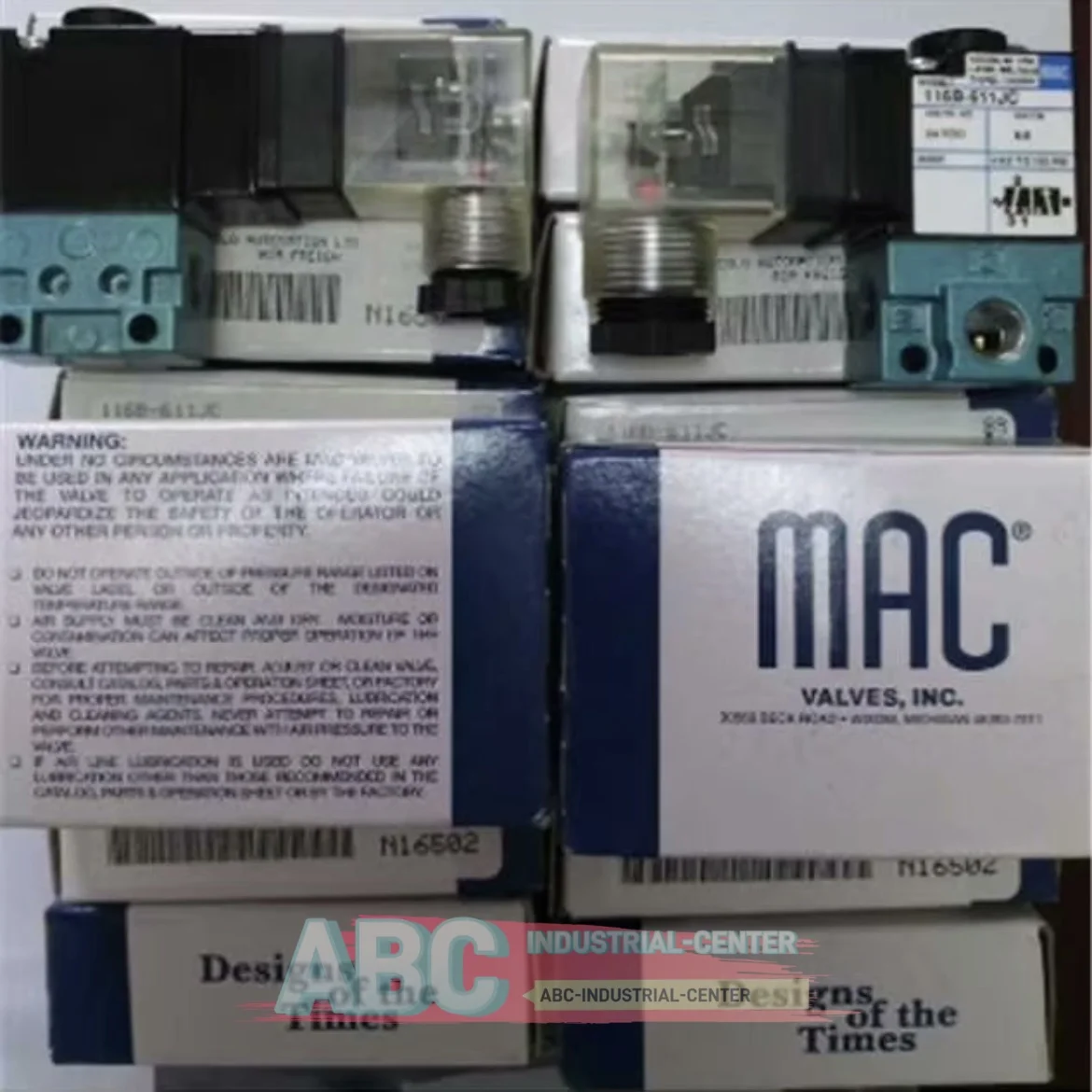 

New 166B-611JB in box solenoid valve 166B-611JM