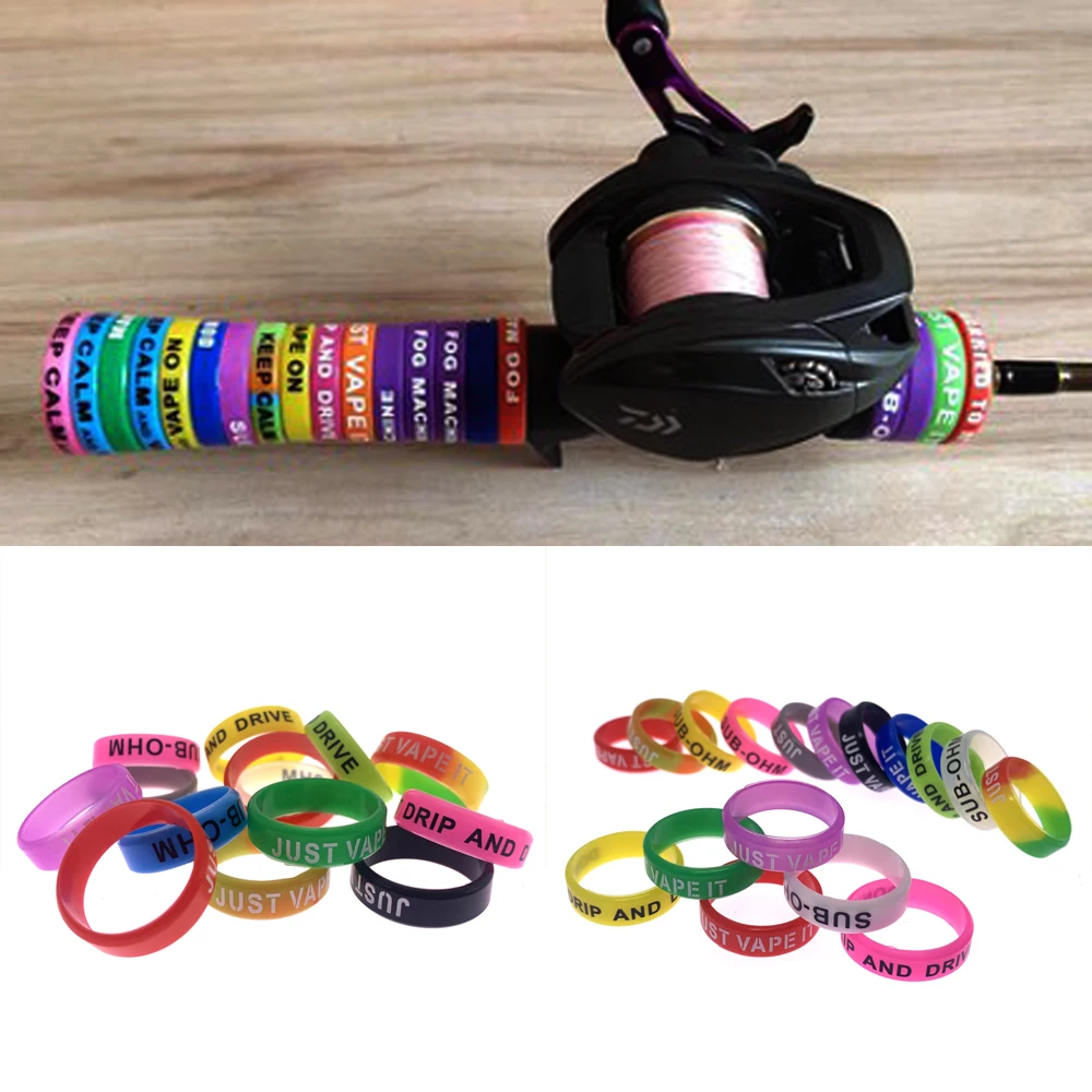 Silicone Rubber Decorative Band For Electric Toothbrush Scraper Kitchen Appliance Handle Dispenser Bottle Personal Care Tools