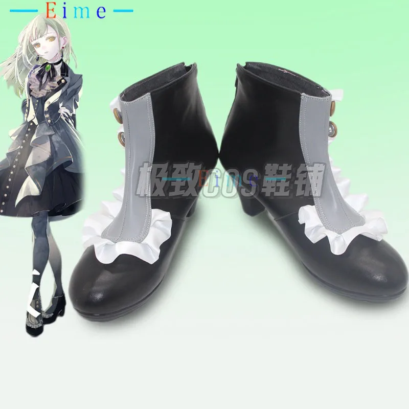 

Wakaba Mutsumi Cosplay Shoes BanG Dream Avemujica Moment Memory Cosplay Pu Leather Shoes Halloween Boots Custom Made