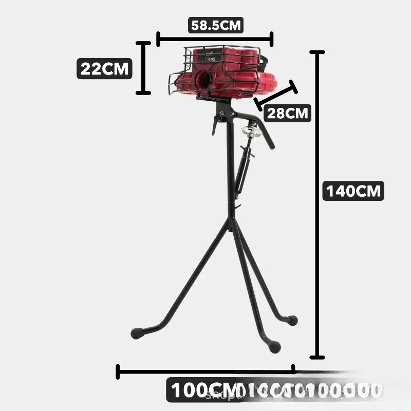 Professional training double flywheel serve machine