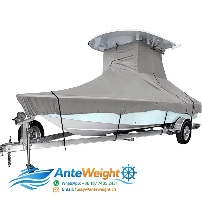 Marine Grade Waterproof 600 Denier Oxford Fabric All Season protection T-Top Boat Cover