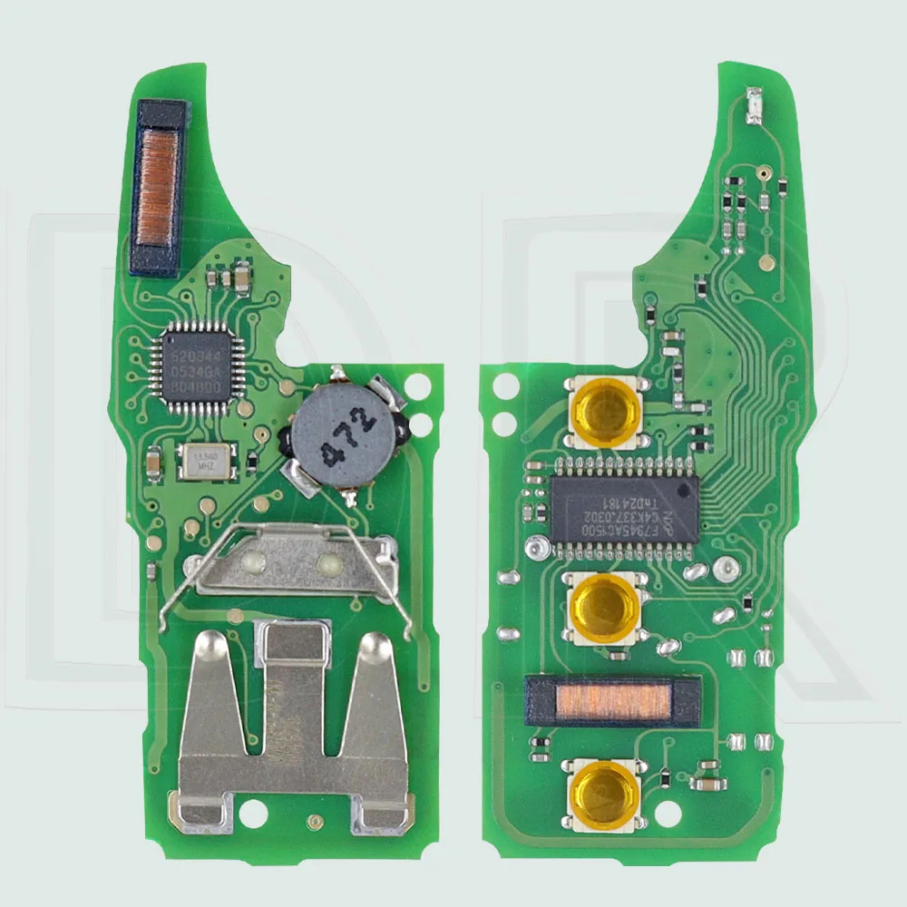 DR 5K0837202BJ/BP/BH/DH/BN/BR MQB48 Chip 315/434MHz KYDZ PCB Car Remote Key For VW Volkswagen Passat Jetta Beetle Caddy Multivan