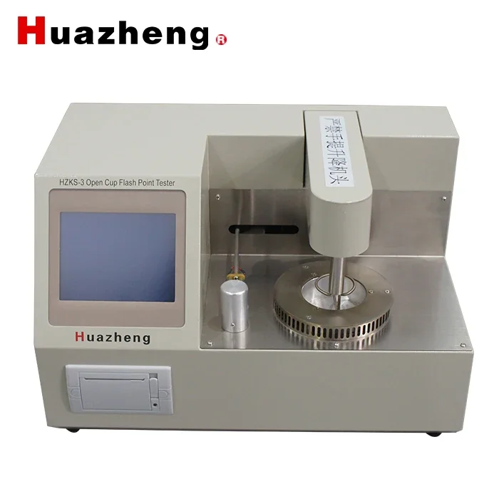 HuaZheng ASTM D92 Standards Flash point Apparatus Cleveland Open Cup Tester Coc Flash Point Fire Point Test Equipment