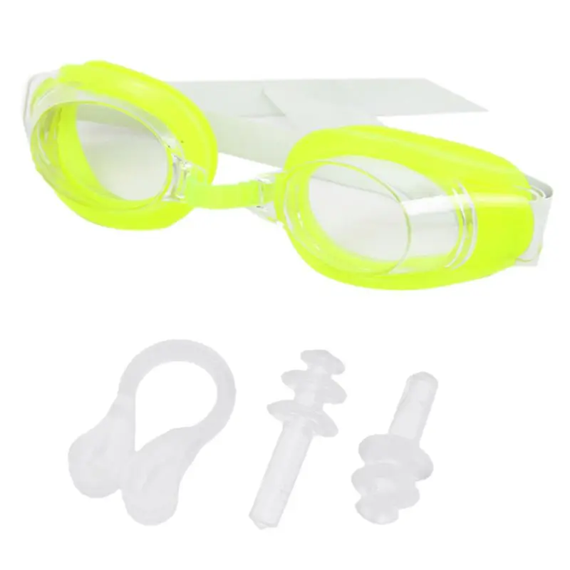 YD61 Women Men Adult Waterproof Anti Fog Swimming Goggles Set UV for Protection Wide