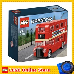 LEGO Creator Double Decker London Bus 40220 klocki klocki zabawki dla dzieci prezent urodzinowy na dzień dziecka (118 sztuk)