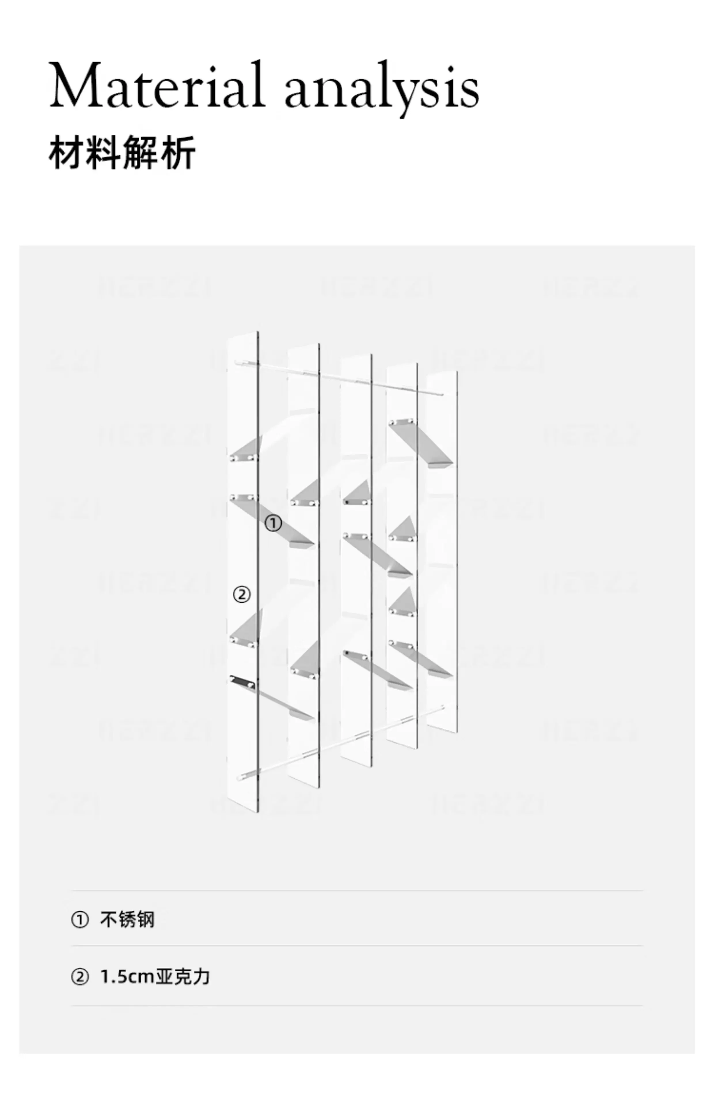 Italian minimalist vertical floor-to-ceiling home against the wall, living room, office shelf 3