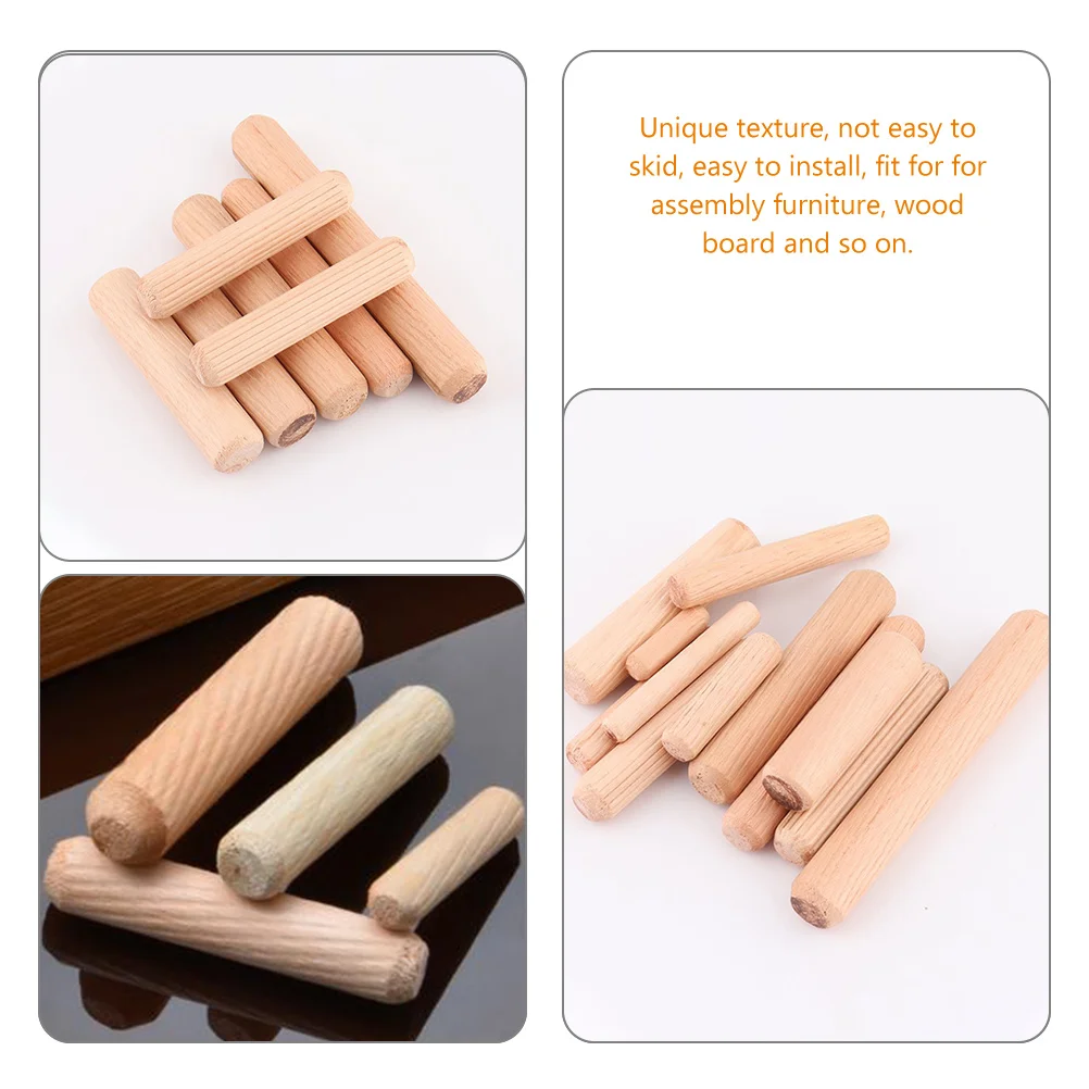 

400pcs Wooden Dowel Pins Assorted Sizes Wood Repair Plugs For Furniture Reinforcement Woodworking Fixing Chairs Cabinet Diy