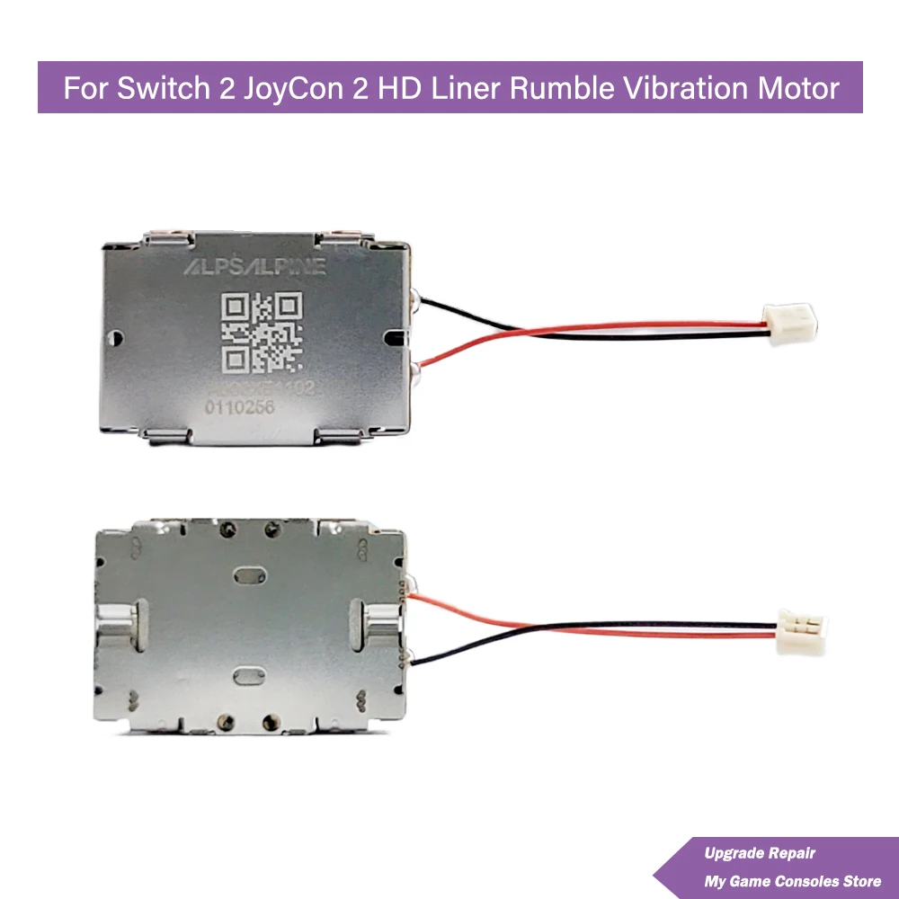 

10pcs Original NS2 HD Rumble Motor HD Linear Vibration Motor Rumble for Nintendo Switch 2 JoyCon 2 Replacement for ALPS ALPINE