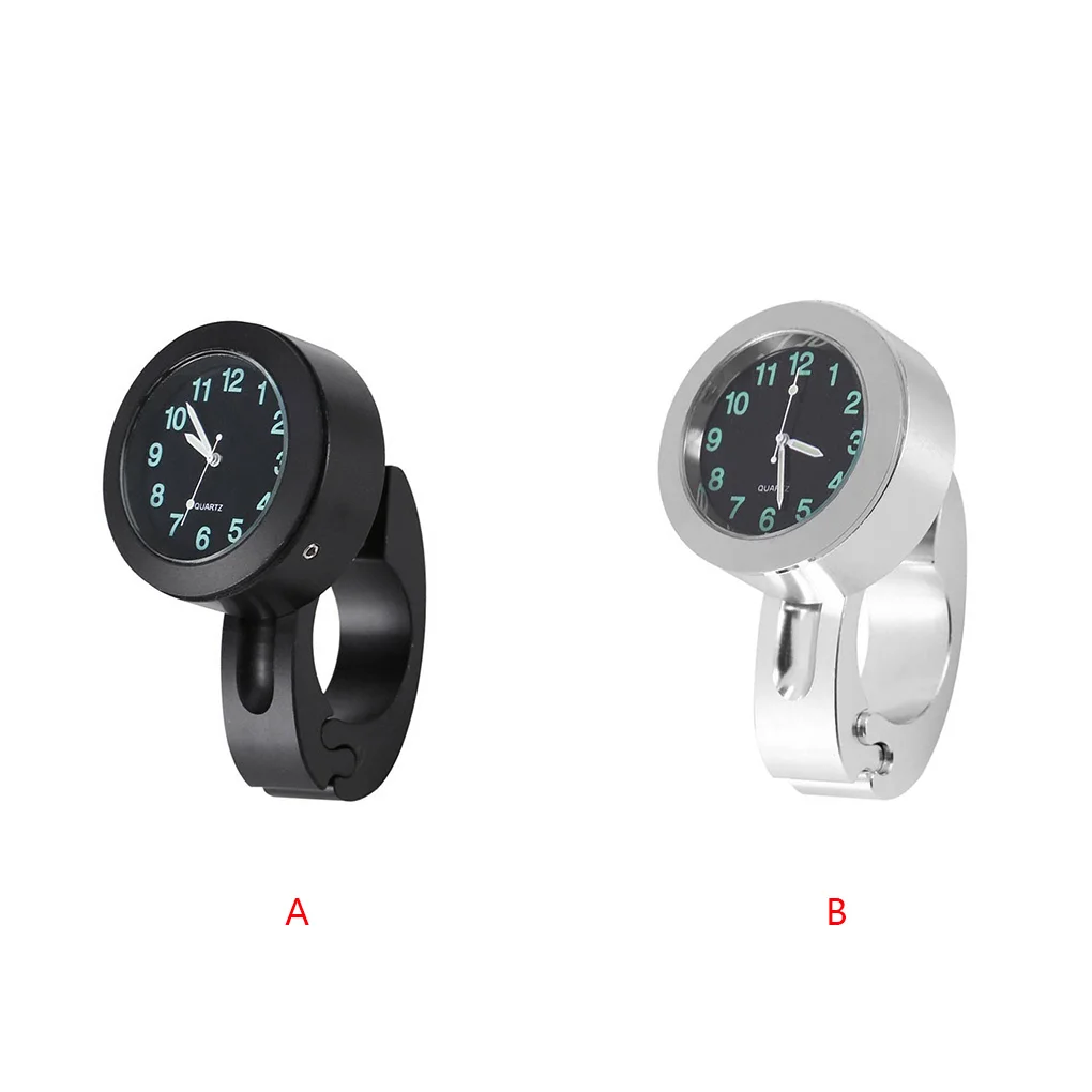 

Handlebar Mount Watch Fashionable Shockproof Wear-resistant Watch Style Design Handlebar Glow Clock Bicycle Type 1