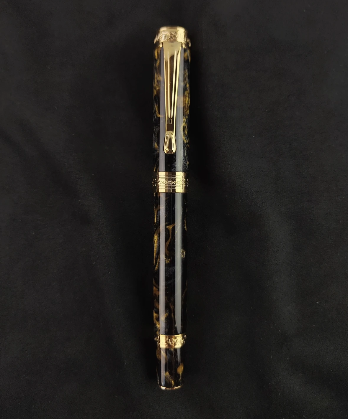 

Перьевая ручка Brilliant Tangmoon D6 с магнитным колпачком, ручка премиум-класса из смолы, перо EF F для практики письма и подарков, офисных принадлежностей