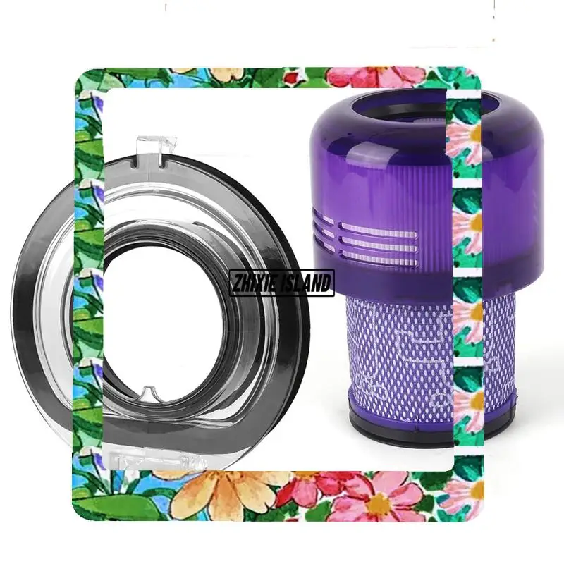 

Dust Bin Base Lid Replacement Parts For Dyson V11 V15 SV14 SV15 SV22 Vacuum Canister Lid/Dust Bucket Cover With Filter