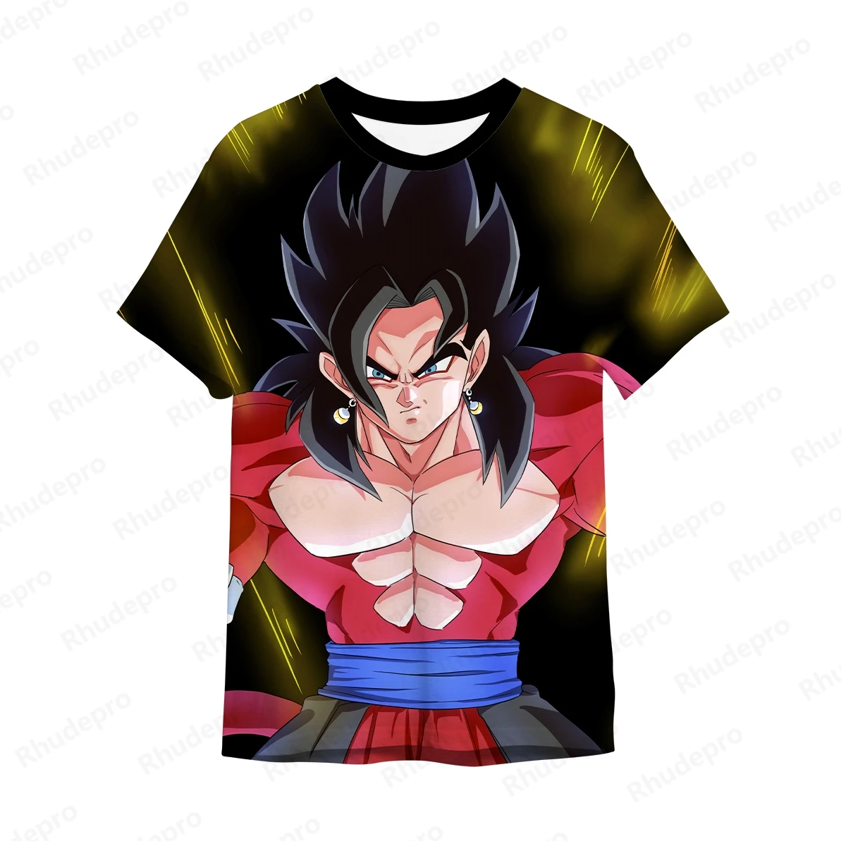 Summer New 2024 Hot Men Dragon ball Anime Goku All Over 3D Print Cosplay Children Street T-Shirts Unisex Large Size Top