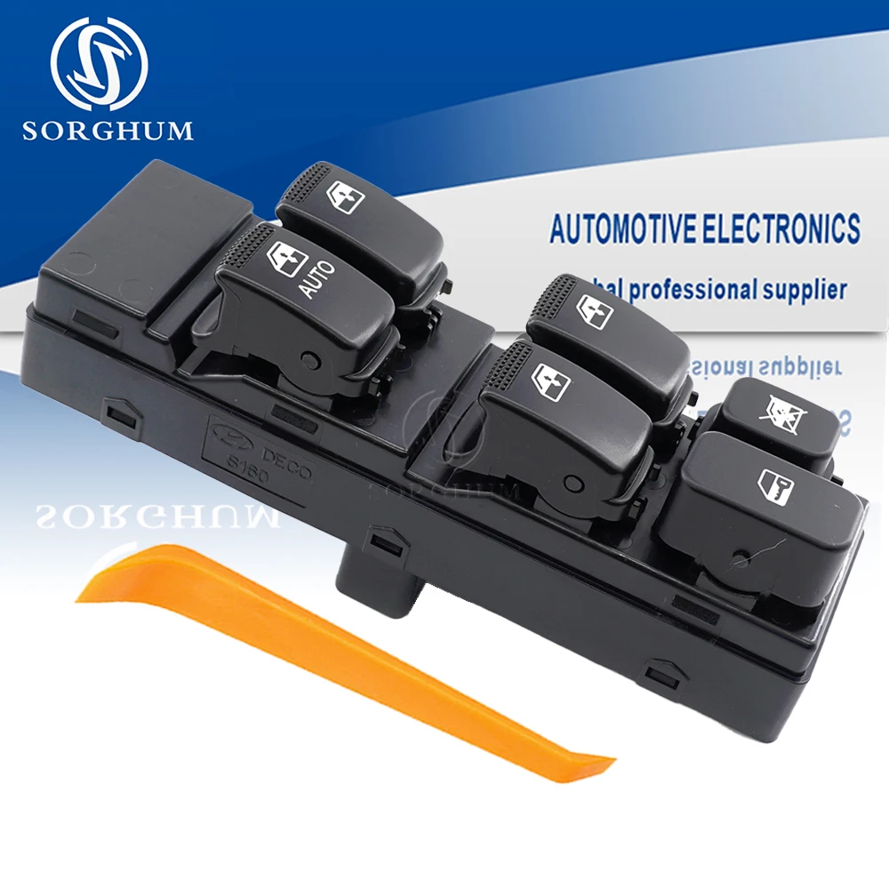 93570-3D121 CaFront Left Driver Side Power Window Control Switch For Hyundai Sonata NF MK5 2003 Glass Lifter Button 935703D121